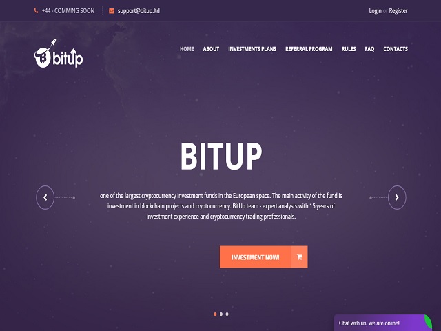 Bitup screenshot